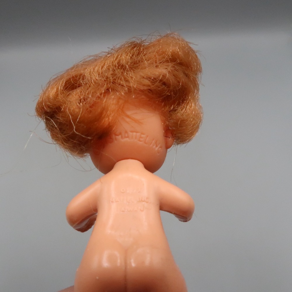 Vintage PEE WEE Dolls Uneeda 1965 Peewees 4" & Mattle Sunshine Family House Room - Picture 12 of 16